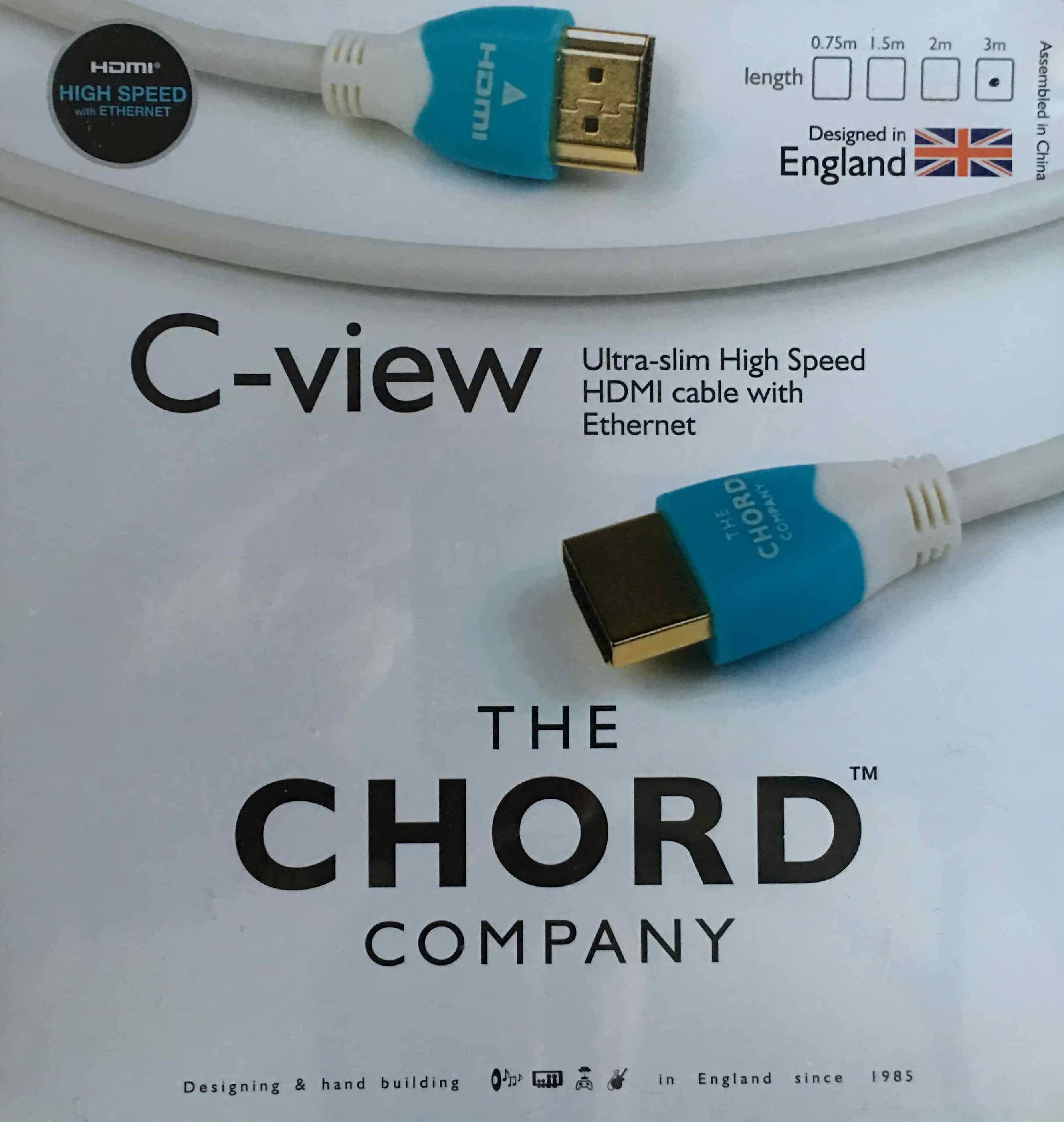 Chord C-view HDMI cable