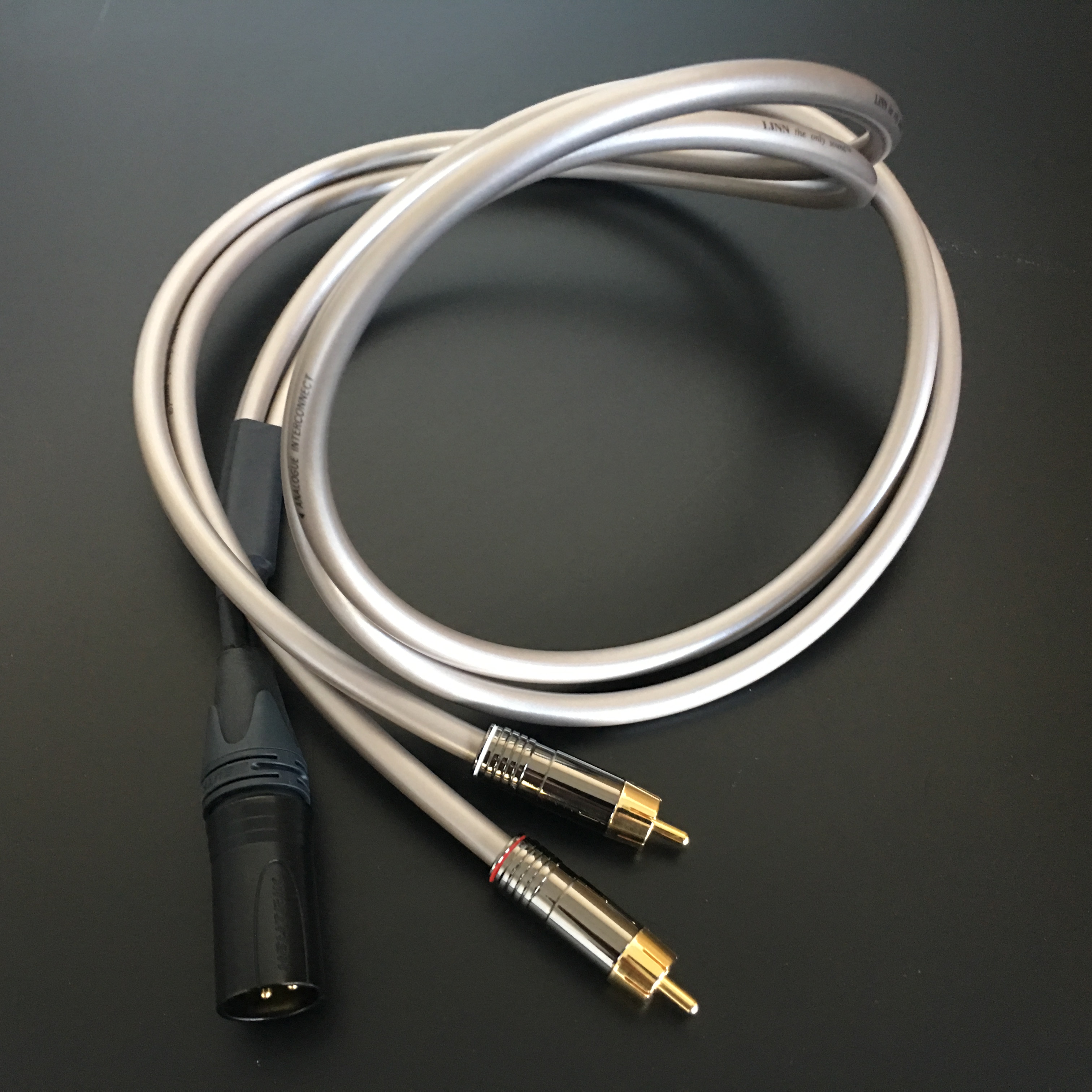 Basil Labs Vasona RCA to XLR interconnect for Naim NAP250