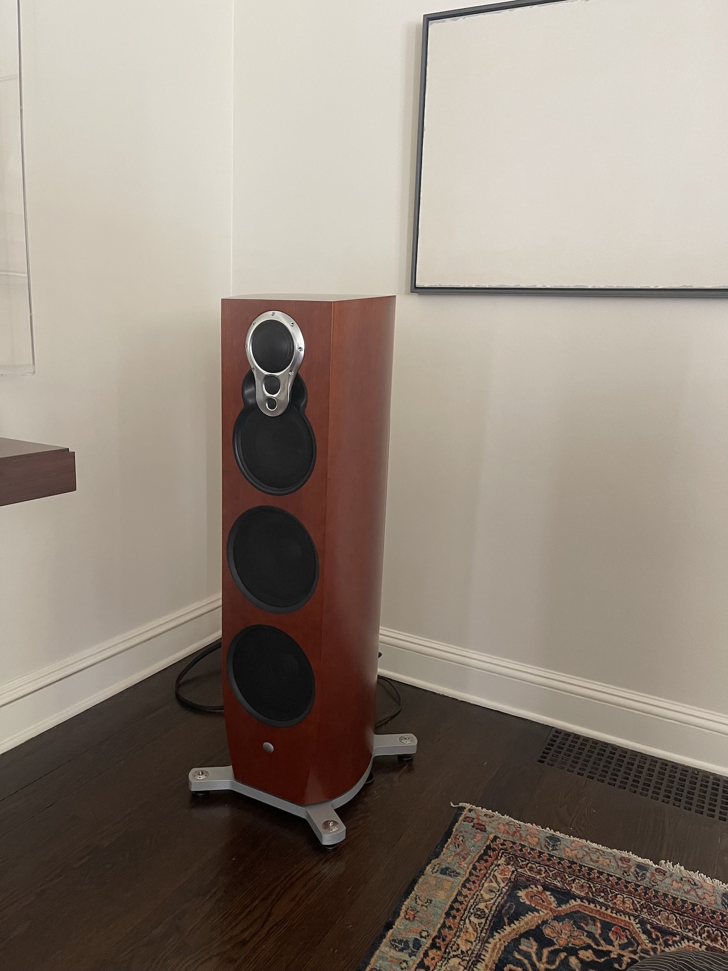 Used Cherry Integrated Exakt 350 speakers from Basil Audio