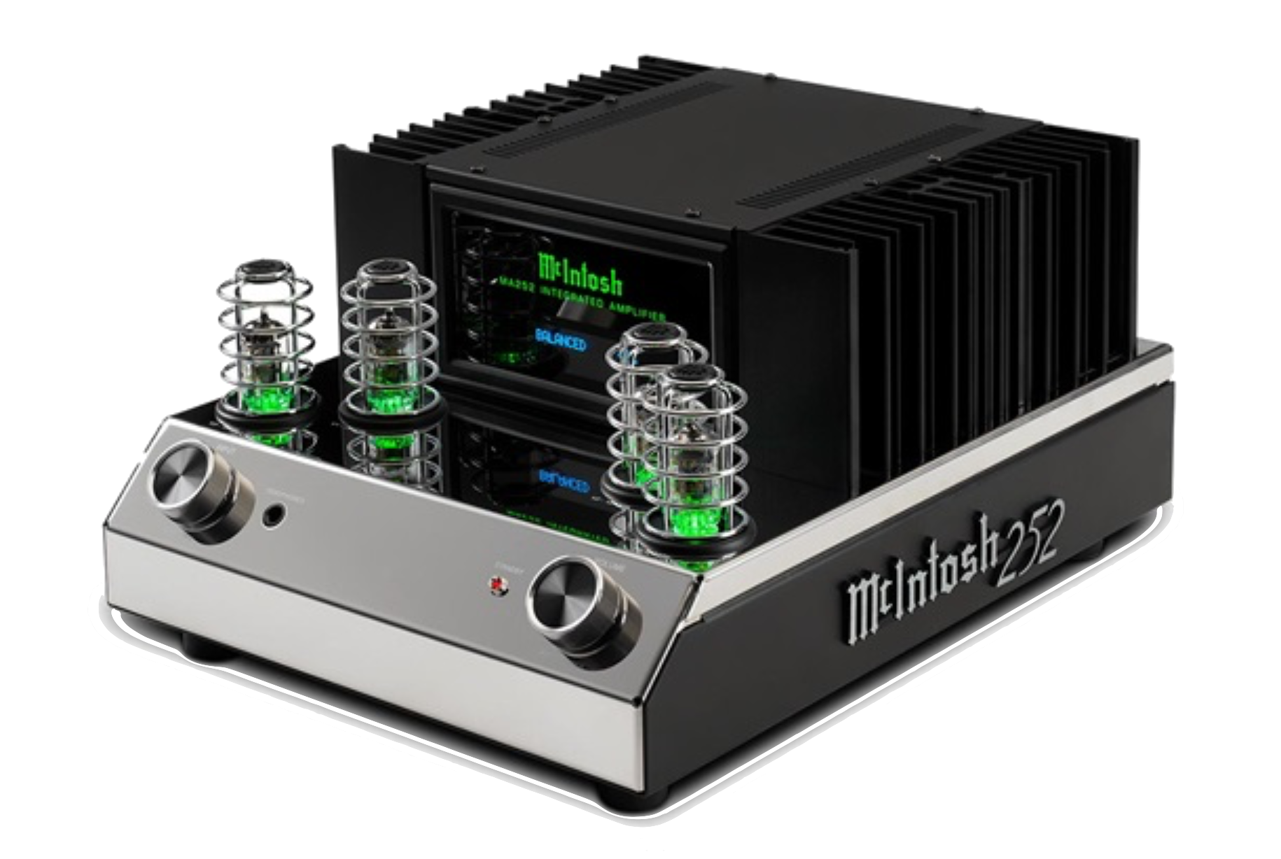 MA252
2-Channel Integrated Amplifier

Hybrid design: vacuum tube preamp and solid state power amp
100 Watts into 8 Ohms
160 Watts into 4 Ohms