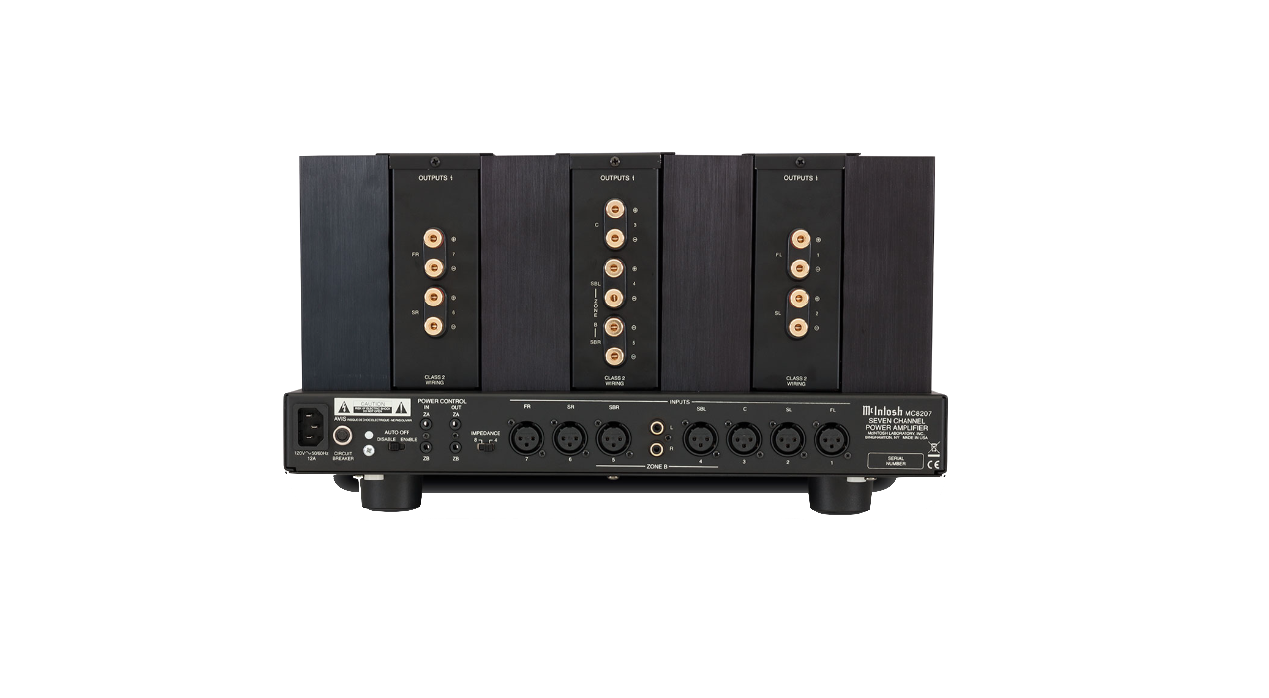 McIntosh MC8207 Power Amplifier