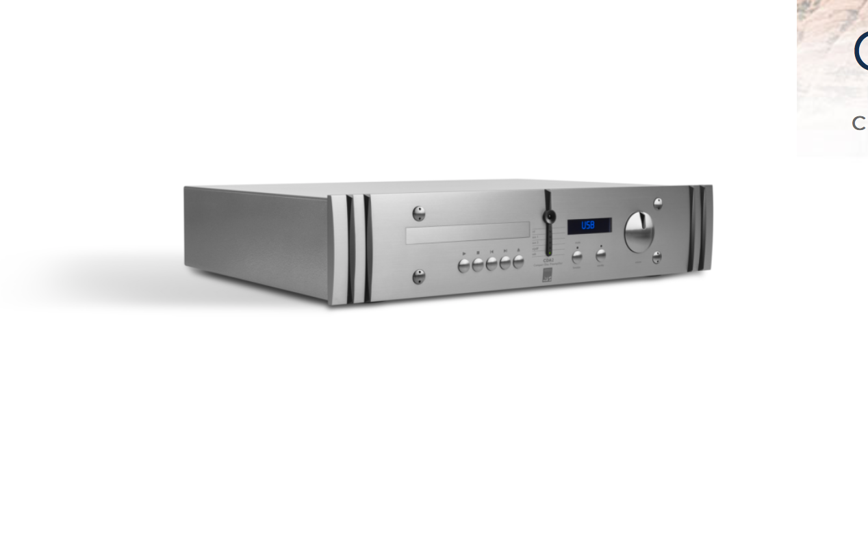 Preamplifier, DAC, CD