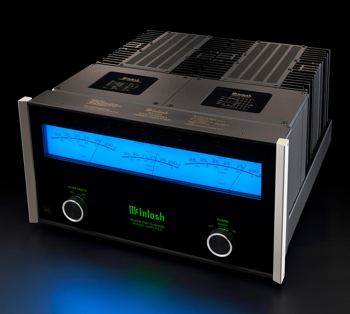 McIntosh MC255 5-Channel Solid State Amplifier from Basil Audio