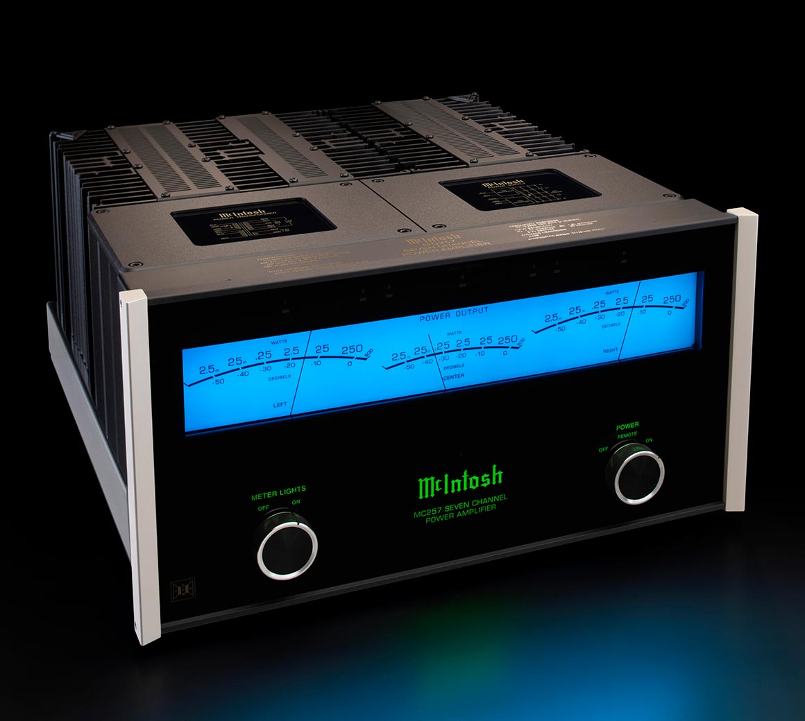 McIntosh MC257 7 channel solid state amplifier from Basil Audio