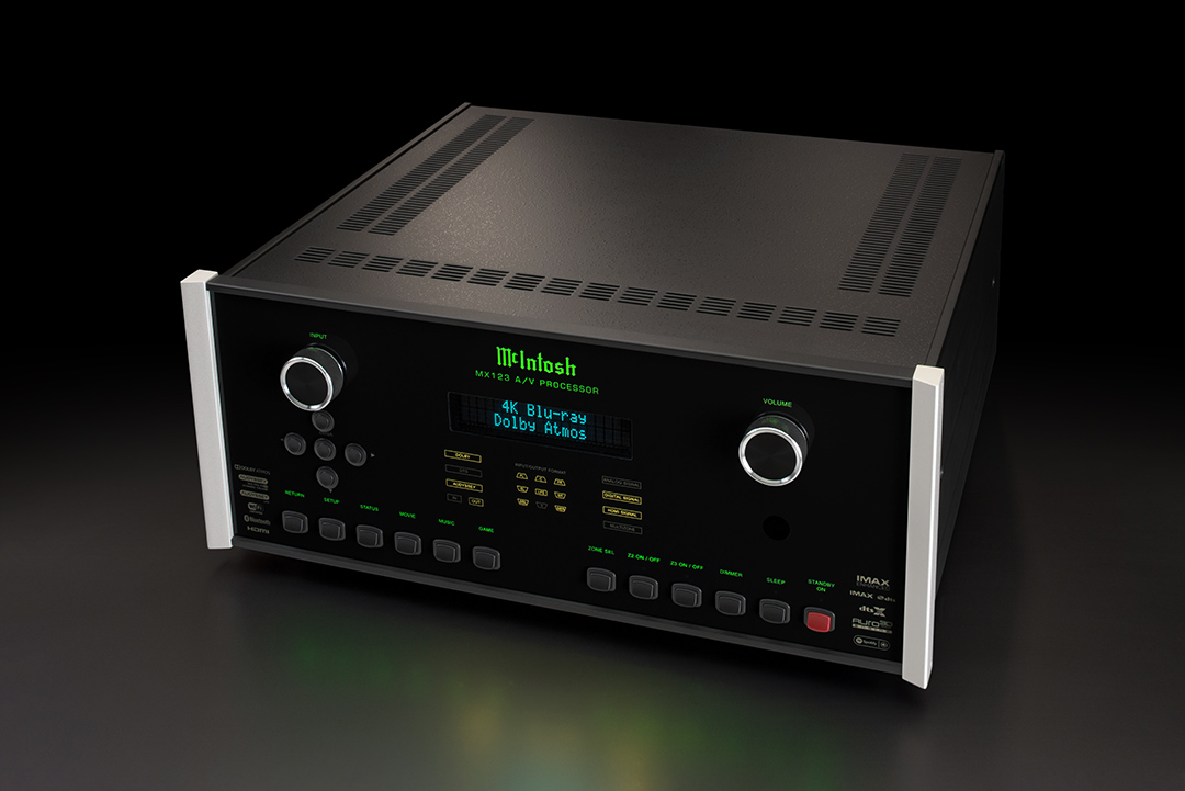 McIntosh MX123 A/V Processor from Basil Audio, a McIntosh Platinum Dealer in California