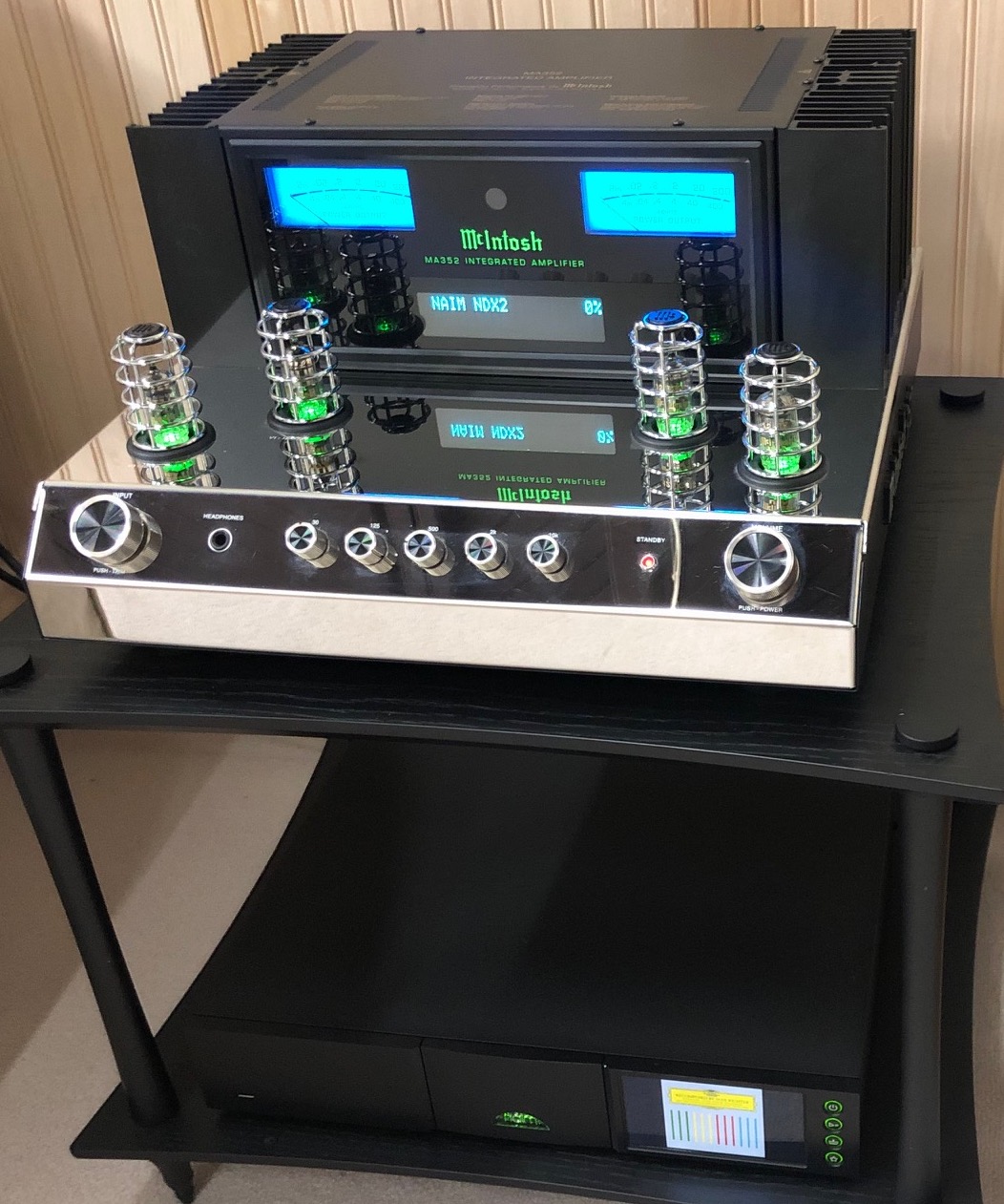 McIntosh MA352 Integrated Amplifier with Naim NDX2 from Basil Audio